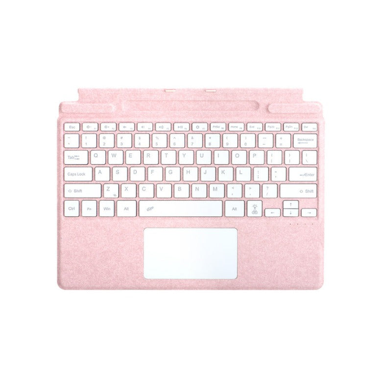 Replacement RGB Backlit Bluetooth Wireless Cover Keyboard For Microsoft Surface Pro 3 4 5 6 7 8 9 12 Pro X Go 1 2 3 Keyboard Backlit Trackpad Wireless