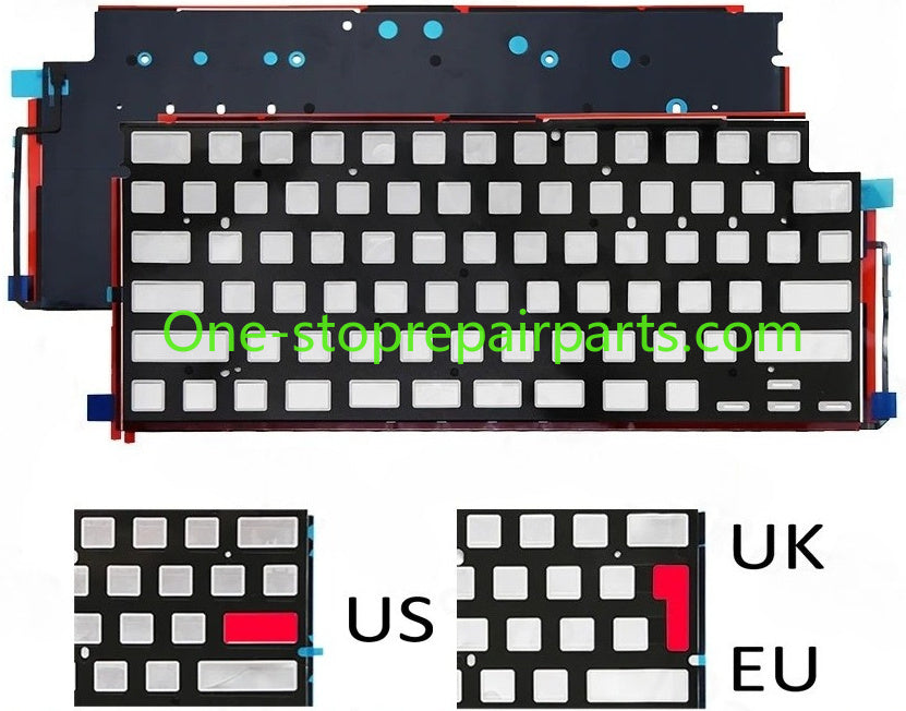 Laptop A2681 Keyboard Backligt for MacBook Air 13" 13.6" M2 Backlit Sheet US UK English French German Spanish Macbook repair parts