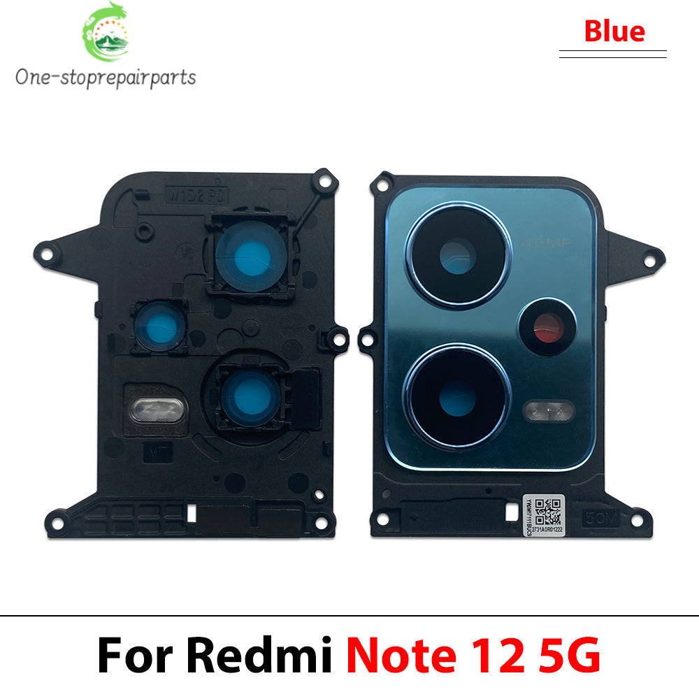 Back Rear Camera Glass Lens Circle Cover With Adhensive For Xiaomi Redmi 12 Note 12 13 Pro Plus 4G 5G Replacement Parts  Xiaomi  Xiao mi phone repair parts