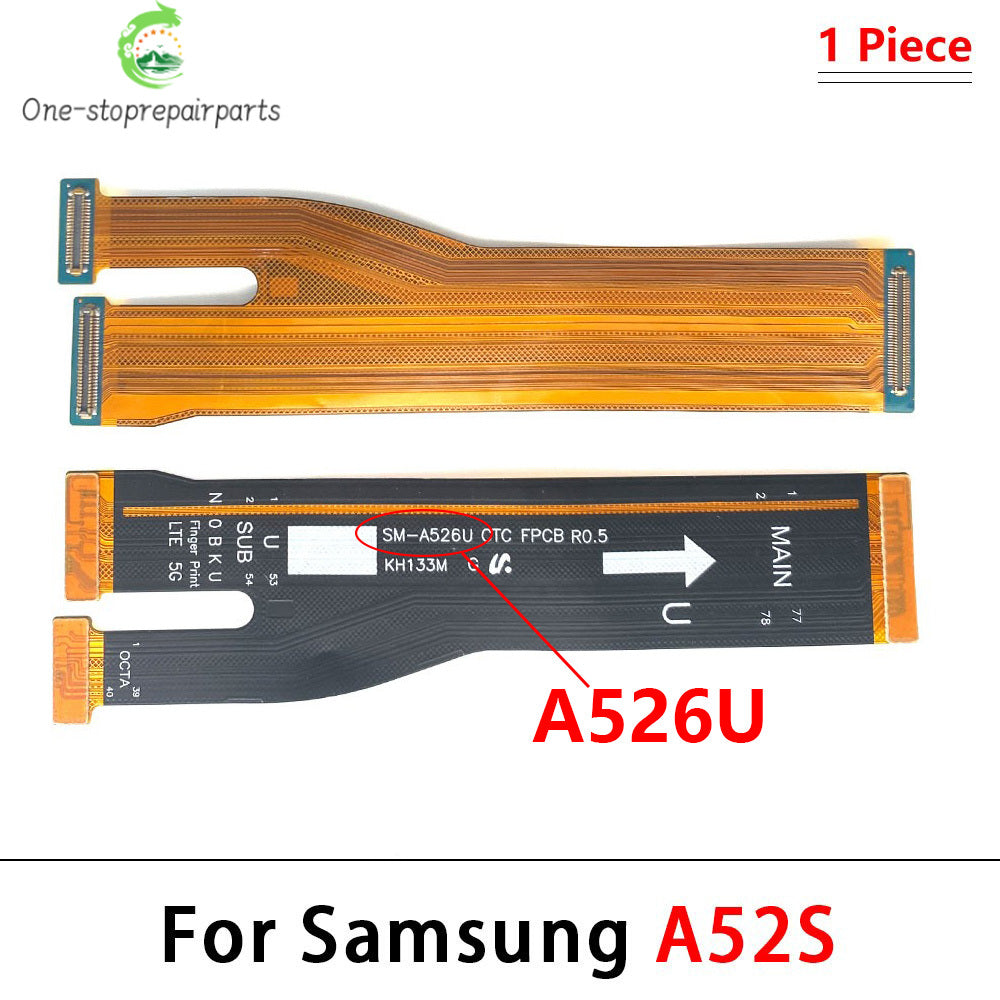New Main Flex Cable For Samsung A52 A52s A526B A526U 4G 5G Connect Mainboard Motherboard Ribbon Replacement Parts Samsung phone repair parts