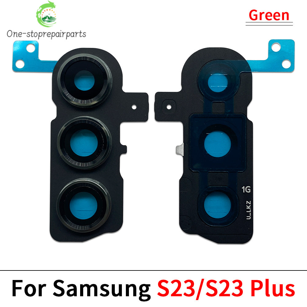 New Housing Back Rear Camera Glass Lens With Cover Frame Holder For Samsung S22 S23 Plus Ultra Samsung phone repair parts