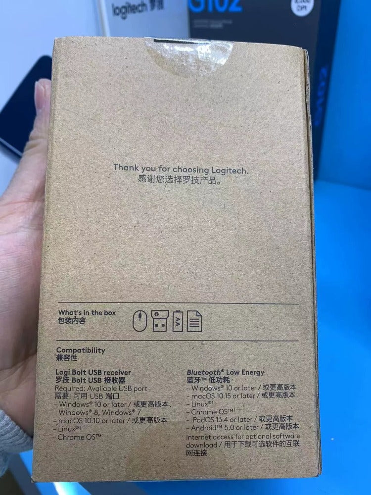 Boxed genuine  Logitech M650 silent silent mouse wireless Bluetooth dual-mode notebook desktop computer M650L computer accessories