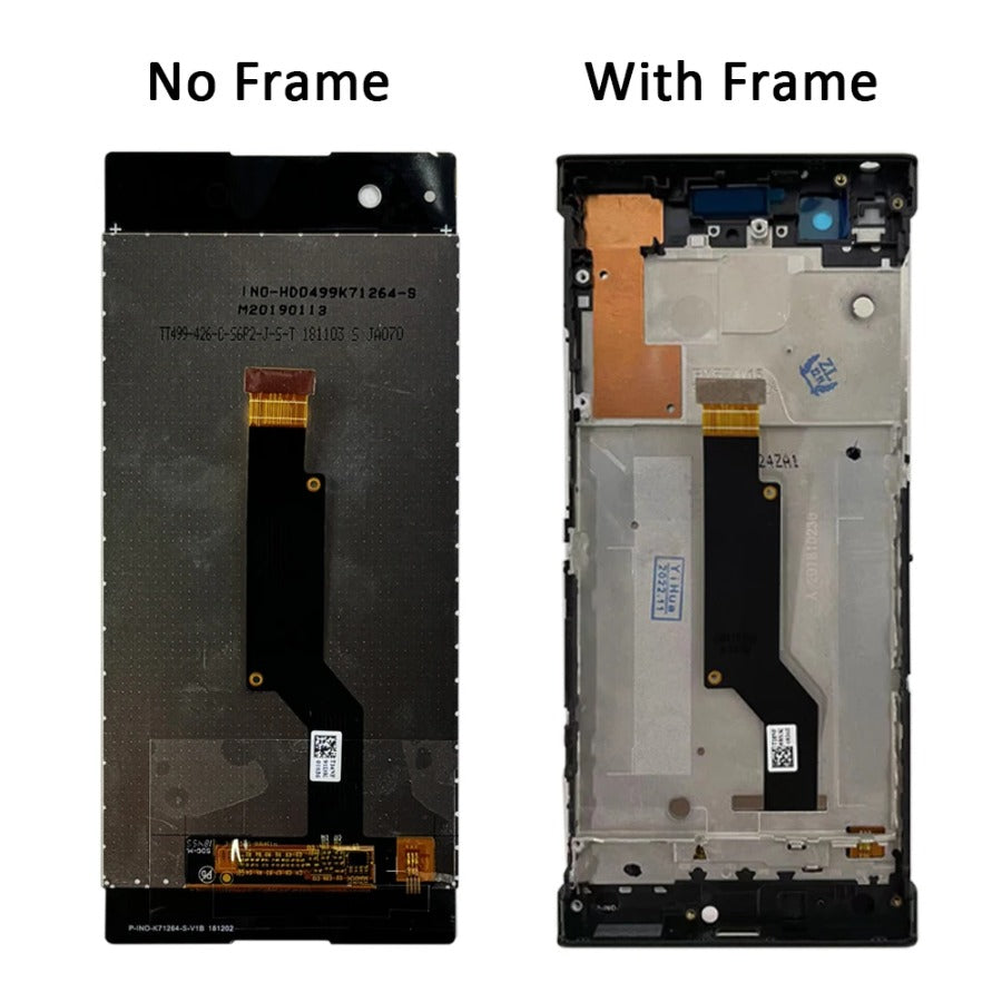 5.0" Original LCD For SONY Xperia XA1 G3112 G3116 G3121 LCD Display Touch Screen With Frame Replacement For SONY XA1 Display Sony phone repair parts