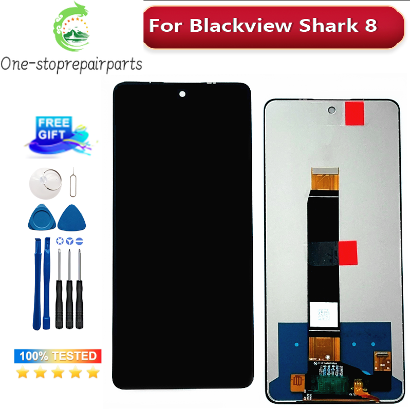 6.78 Inch Original New For Blackview Shark 8 Touch Screen + Tiger 12 LCD Display Digitizer Assembly Blackview phone repair parts