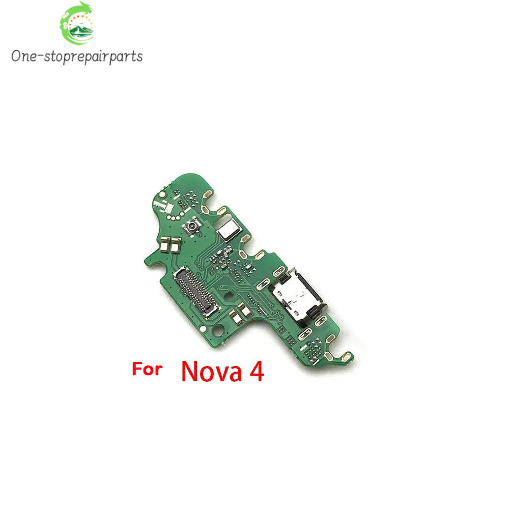USB Charging Charger Port Dock Connector Flex Cable Microphone For Huawei Nova 2 Plus 2S 3 3i 3e 4 4e 5 5i 7 8 9 10 Pro 5G SE Huawei phone repair parts