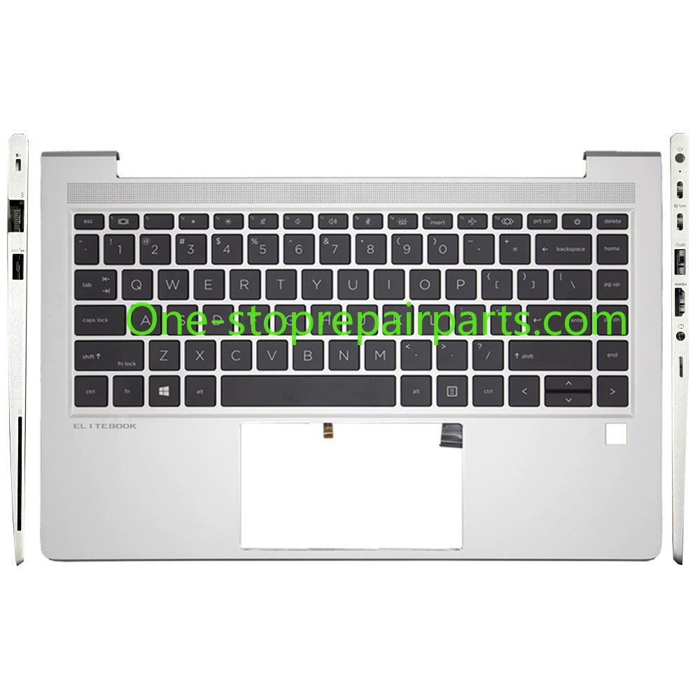 Upper top C case keyboard assembly  for For HP Elitebook 630 640 650 660 G8 G9 G10 G11 C case palmrest top case cover touchpad