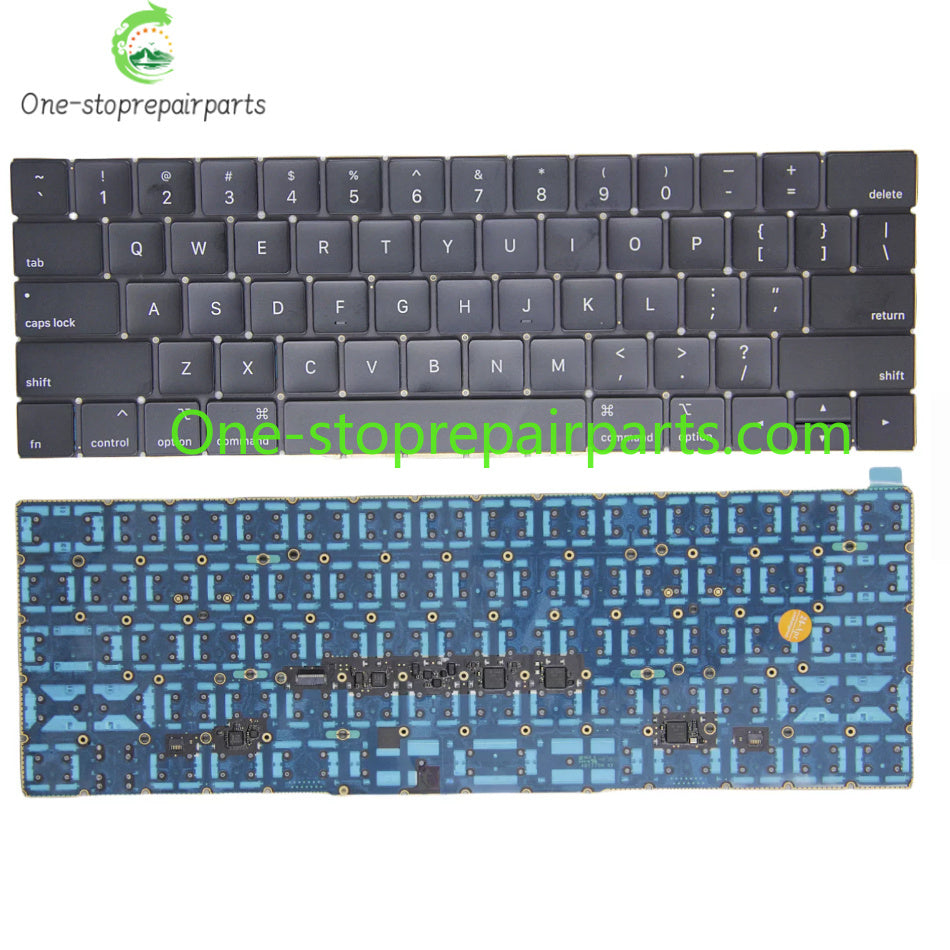 New Laptop A1706 US Keyboard for Macbook Pro Retina 13" A1706 Keyboard US USA English with Backlight 2016 2017 Year Macbook repair parts