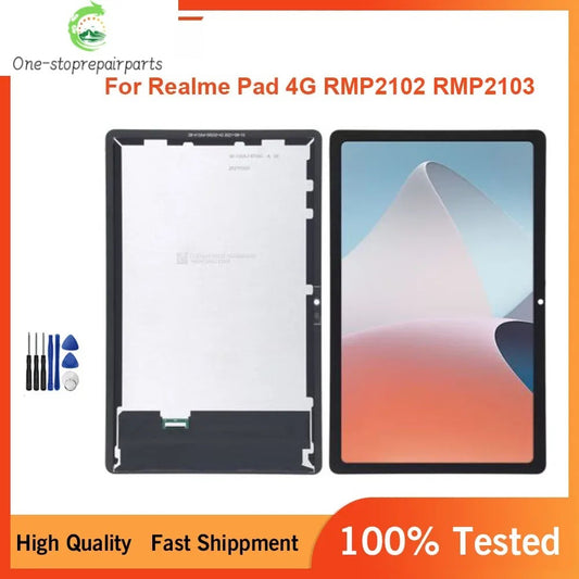 For Realme Pad RMP2102 RMP2103 RMP2021 2102 2103 2021 10.4" LCD Display Touch Screen Digitizer Glass Assembly Tablet repair parts