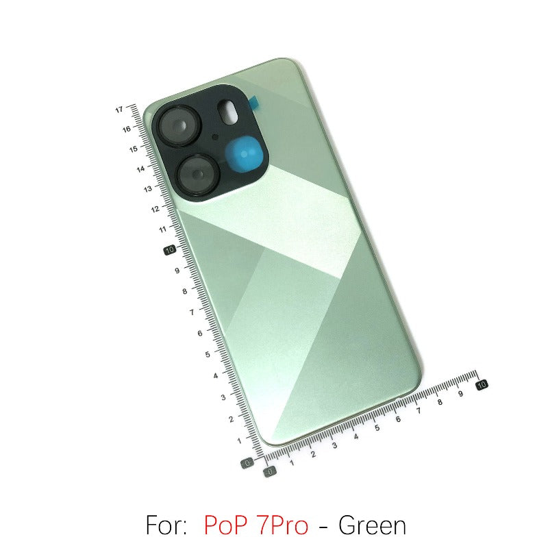 Battery back housing cover for Tecno Infinix Tecno pop 7Pro pop 8 rear case Phone case back cover