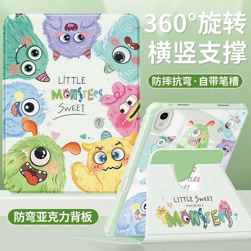For Huawei matepad11 protective case 2023 new air12.2 tablet case matepadse soft light 115s pen slot 10.4 inches 10.8 For Honor x8pro all-inclusive 11.5s Tablet Accessories