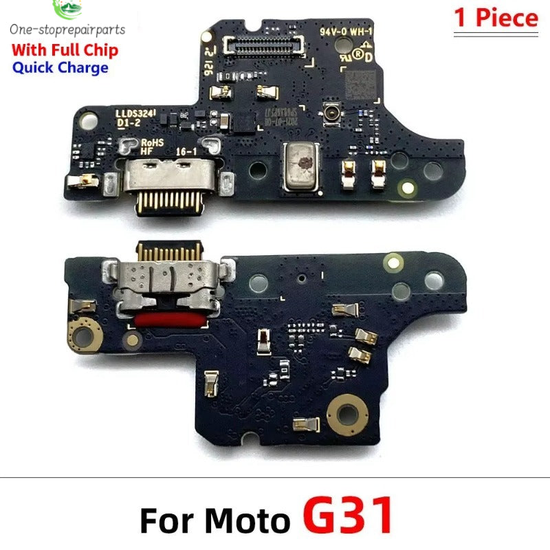 New For Moto G10 G20 G30 G50 G31 G41 G71 G60s G51 G22 G72 5G USB Charge Port Jack Dock Connector Charging Board Flex Cable Motorola phone repair parts