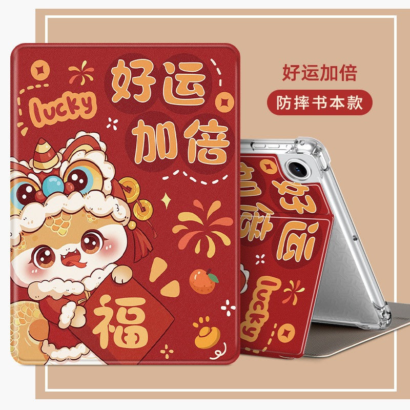 For Lenovo Xiaoxin pad 2022 protective case 2024 Lenovo tablet padpro protective case 10.6 inch padplus silicone all-inclusive edge 11.5 computer anti-drop 2020 transparent Tablet Accessories