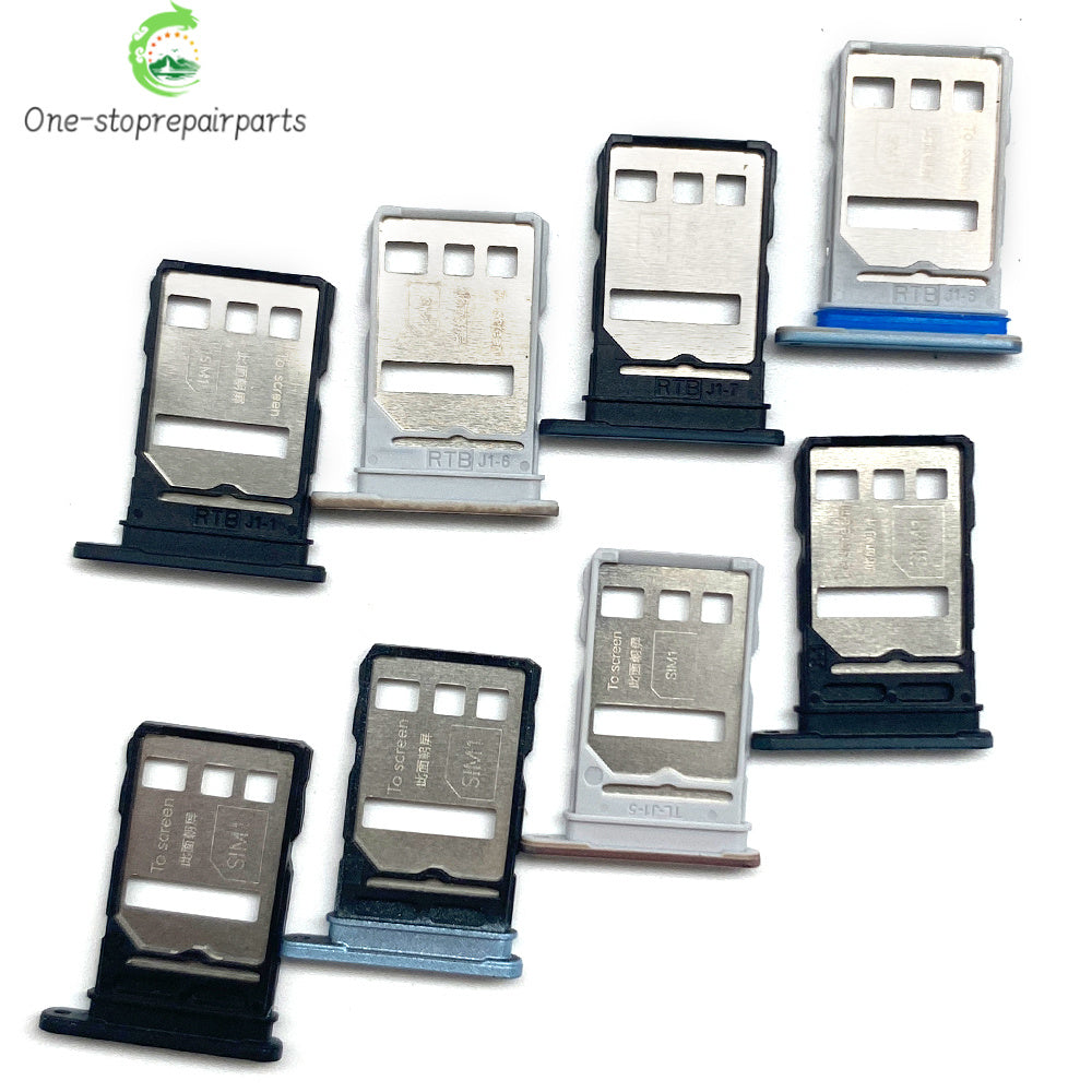 New For Huawei Honor 50 60 70 80 90 Pro Se Lite Plus 5G SIM Card Slot SD Card Tray Holder Adapter Huawei phone repair parts