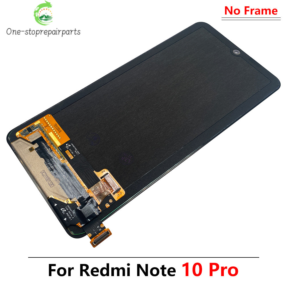 New LCD Display For Redmi Note 10 Pro 4G 5G Note 10S M2101K7AI LCD Display Screen Digitizer For Redmi Note 10 Pro Redmi phone repair parts