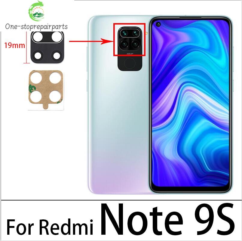 100Pcs Rear Back Camera Glass Lens For Xiaomi Redmi Note 7 8 8T 9 9s 10 10s 11 Pro 5G Camera Glass With Glue Adhesive  Xiaomi  Xiao mi phone repair parts