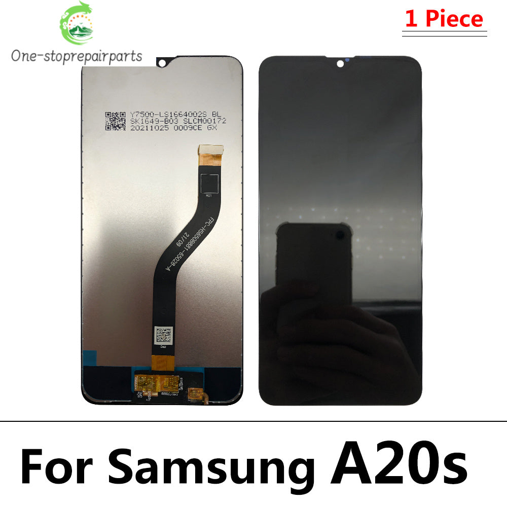 For Samsung A02 A025F A10 A10S A107F A20S A207F A21S A50 LCD Display Touch Screen Digitizer Assembly Samsung phone repair parts