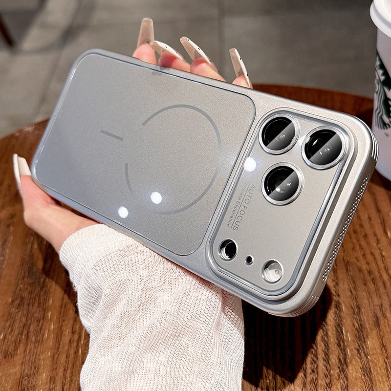 Ice heat dissipation Magnetic suction For iPhone 18promax mobile phone case New iPhone17 with lens film All-inclusive protection 16Pro Side heat dissipation and breathability 15 men's and women's cases Phone Accessories