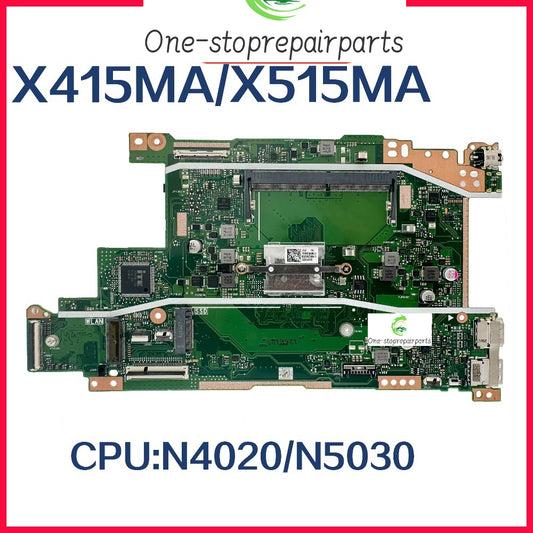 X415MA With N4020 N4000 N5030 N5000 CPU Mainboard For ASUS VivoBook X415 X515MA X415M X515M Laptop Motherboard 100% Test ASUS laptop repair parts