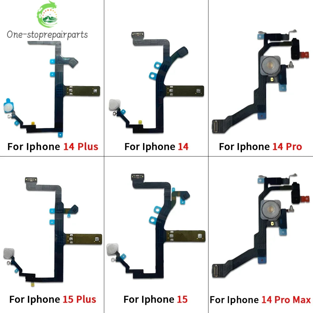 New LED Flash Light Sensor Flex Cable For iPhone 11 12 13 14 15 16 Pro Max Plus Mini Proximity Distance Ambient Repair Parts iPhone phone repair parts