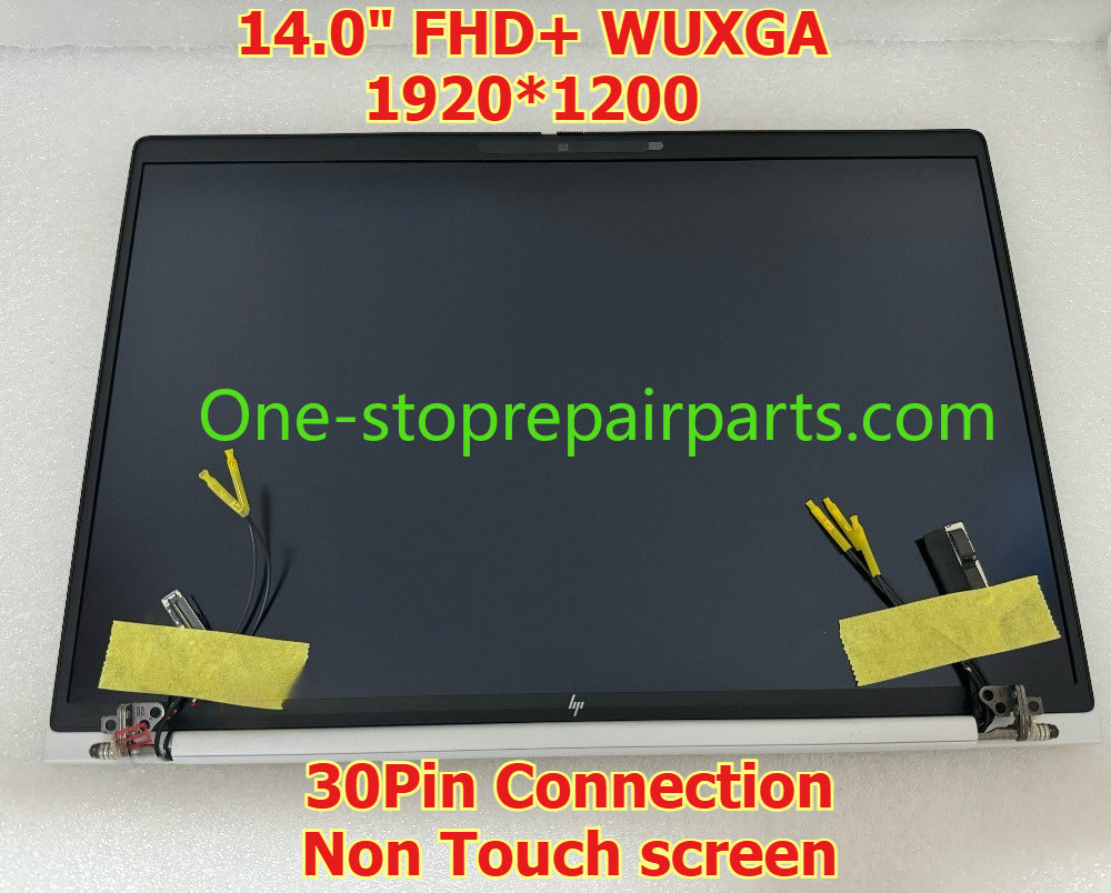 Top half lcd screen assembly for HP ELITEBOOK 840 G9 G10 14-inch FHD WUXGA (1920x1200) N22326-001 IPS display touch Non touch silver