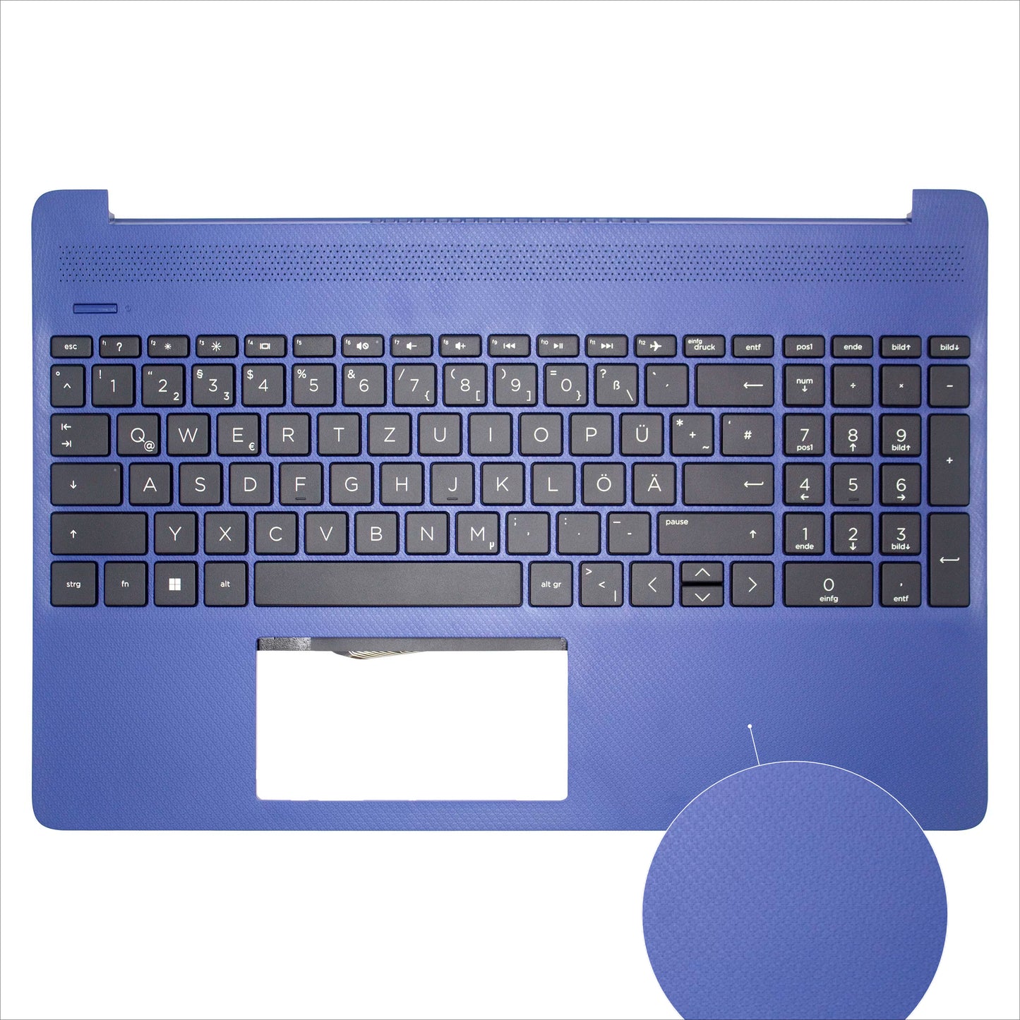 Upper cover case keyboard for  HP 15-EF DY 15s-EQ FQ TPN-Q222 Top case plamrest  L63579-001 touchpad