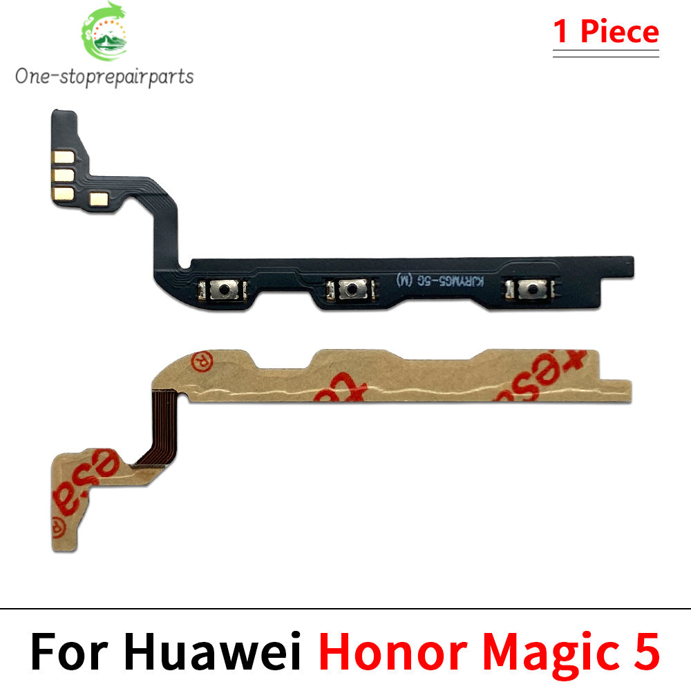 Power Switch On/Off Button Volume Key Button Flex Cable For Huawei Honor 50 60 70 80 90 Pro Se Lite Magic 4 5 6 7 Pro Lite Huawei phone repair parts