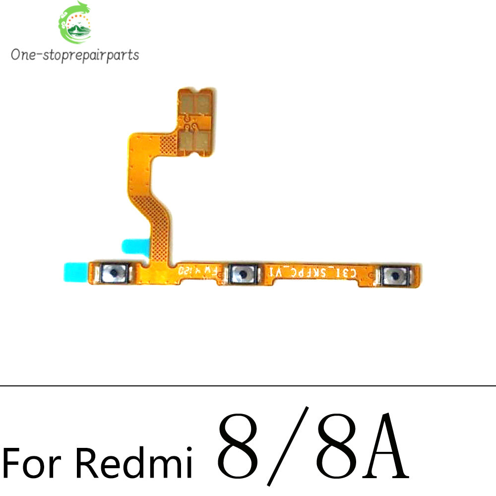 New For Xiaomi Redmi 9 10 9A 8 8A 10A 10C 12C 9C 9T 12 13 13C 14C 15 15C Power Volume Button Key Flex Cable Repair Parts  Xiaomi  Xiao mi phone repair parts