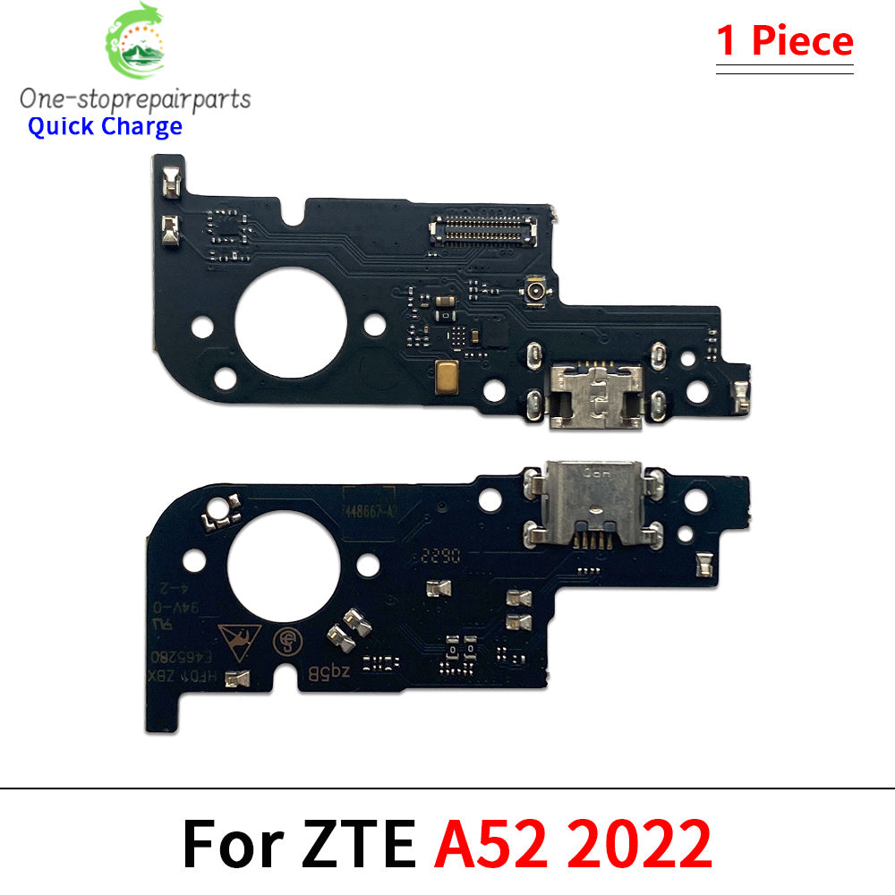 10Pcs, Dock Connector Micro USB Charger Charging Port Flex Cable For ZTE A31 A33s A34 A35 A51 A52 A53 A54 A55 A71 A72 A73 4G 5G ZTE phone repair parts