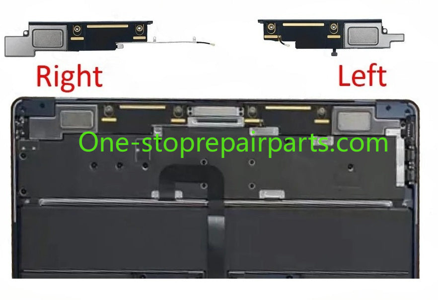 New Laptop A2681 A3113 Speaker with Antenna for MacBook Air Retina 13.6" M2 M3 Loudspeaker Left and Right Set Mid 2022 2024 Year Macbook laptop repair parts