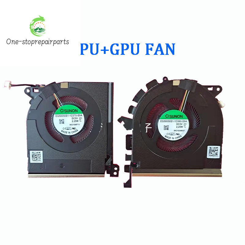 NEW ORIGINAL CPU GPU COOLING Fan FOR HP Zbook Studio Create G7 G8 ZBSG7 ZBCG7 HSN-C06C HP laptop repair parts