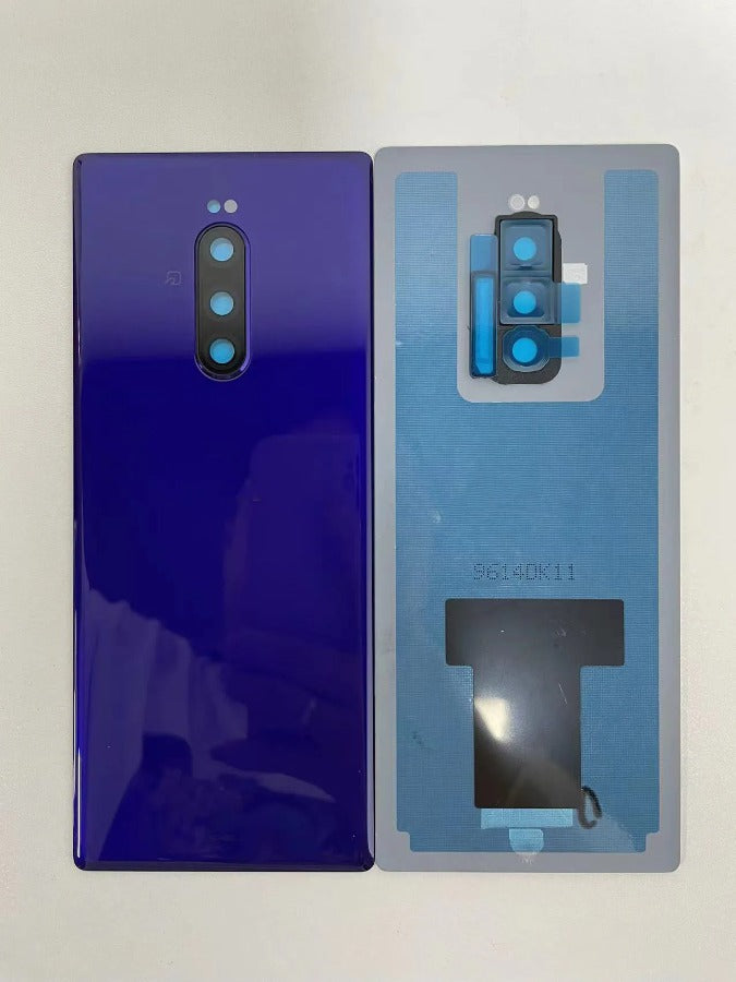 AAA+ Quality Back Case Door Cover For Sony Xperia 1 Battery Back Cover Parts Housing Case With Camera Glass Lens Replacement Sony phone repair parts