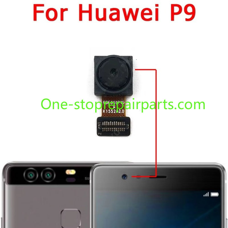 Front Camera For Huawei P9 Plus P10 P20 Pro P30 P40 Lite E Frontal Selfie Camera Module Facing Small Flex HUAWEI phone repair parts