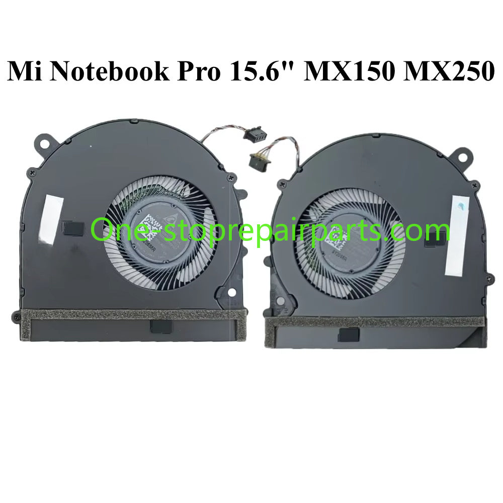 CPU GPU Cooling Fan For Xiaomi Mi Notebook Pro 15.6" MX150 MX250 MX350 181501-AD Computer Cooler Radiators ND55C05 ND75C07-19E14  Xiaomi laptop repair parts