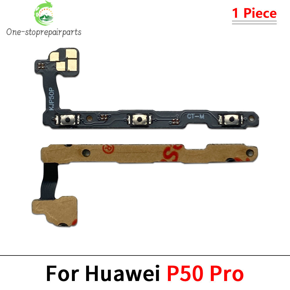 Power Switch On Off Button Volume control Key Button Flex Cable For Huawei P20 P30 P40 P50 P60 Pura 70 Pro Lite P50E Huawei phone repair parts