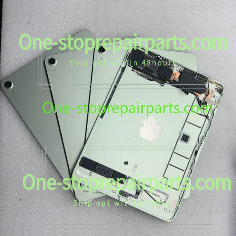 Back housing cover with speaker home power key button parts assembly for iPad air 4 air 5 air 6 A2316 A2588 A2589 A2902 A2702 A2324 A2903 A2904 WiFi Cellular battery back cover iPad repair parts
