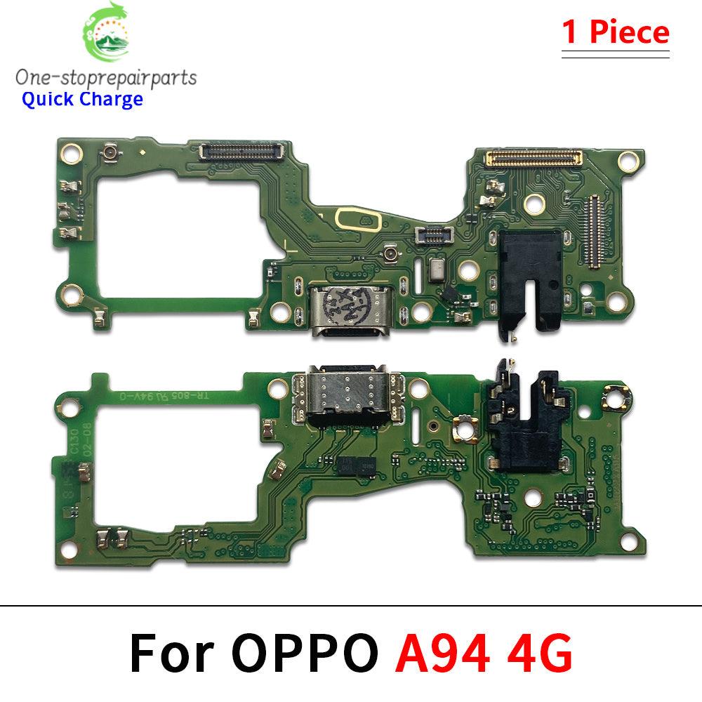 USB Charger Charging Dock Port Connector Flex Cable For OPPO A16 A17 A52 A92 A53 A54 A55 A56 A57 A58 A93 A94 A95 A96 A97 4G 5G OPPO phone repair parts