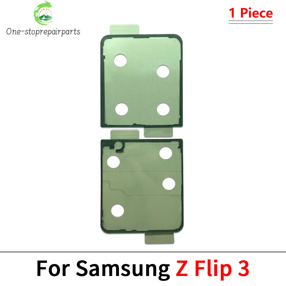10Pcs/Lot, Back Glass Cover Rear Adhesive For Samsung Z Flip 3 4 5 6 / Z Fold 2 3 4 5 4G 5G  Seal Sticker Glue Repair Samsung phone repair parts