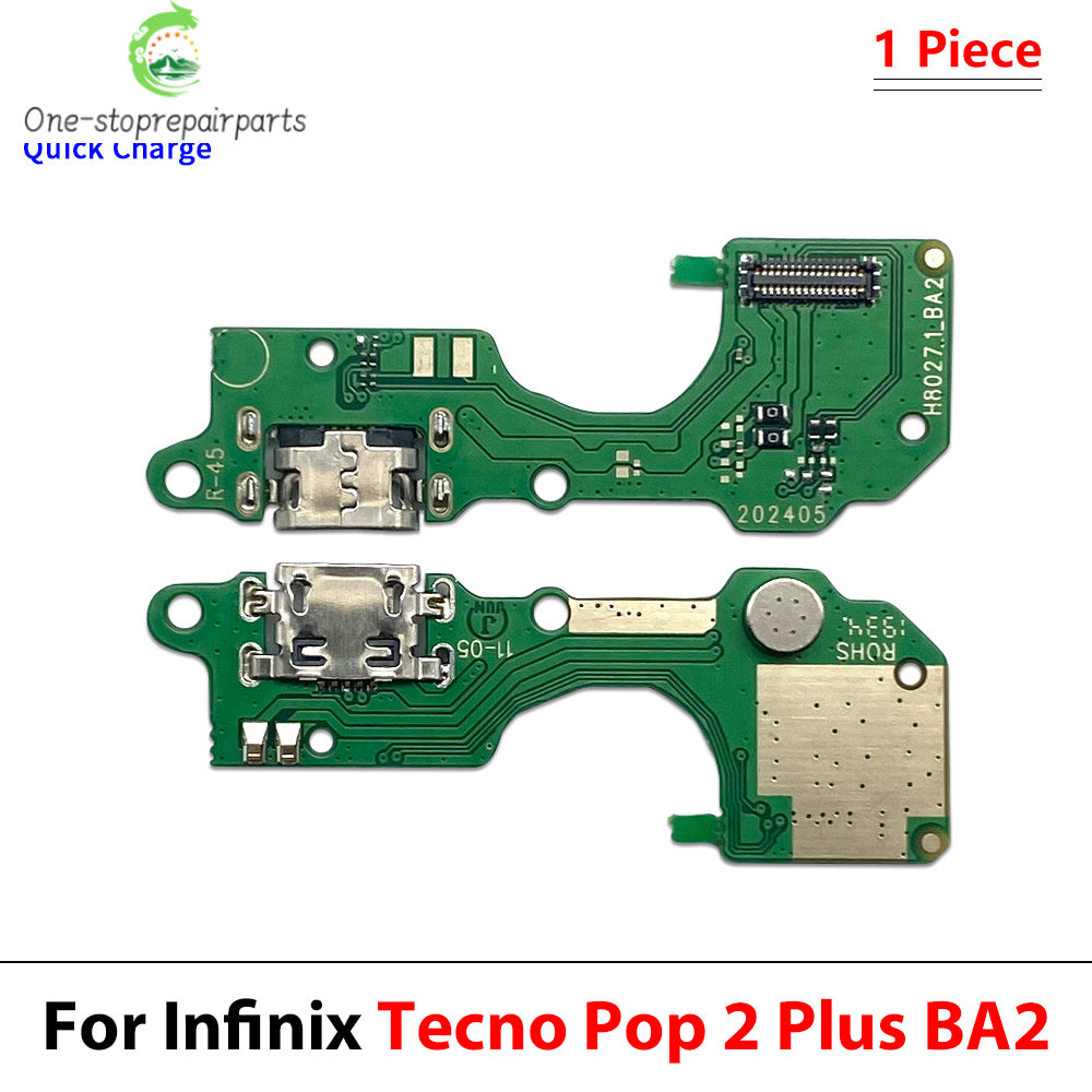 USB Charger Charging Dock Port Connector Flex Cable For Tecno POP 2 3 4 5 6 7 Pro Plus Air Tecno phone repair parts