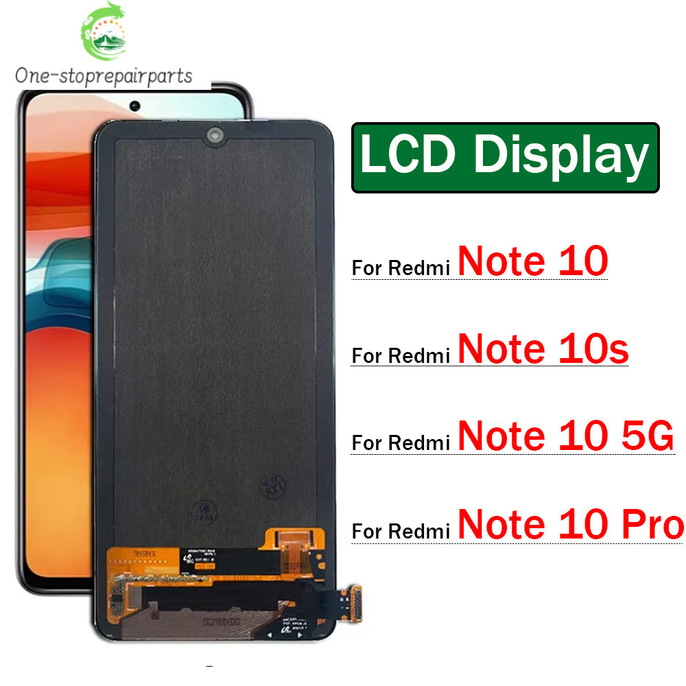 New LCD Display For Redmi Note 10 Pro 4G 5G Note 10S M2101K7AI LCD Display Screen Digitizer For Redmi Note 10 Pro Redmi phone repair parts