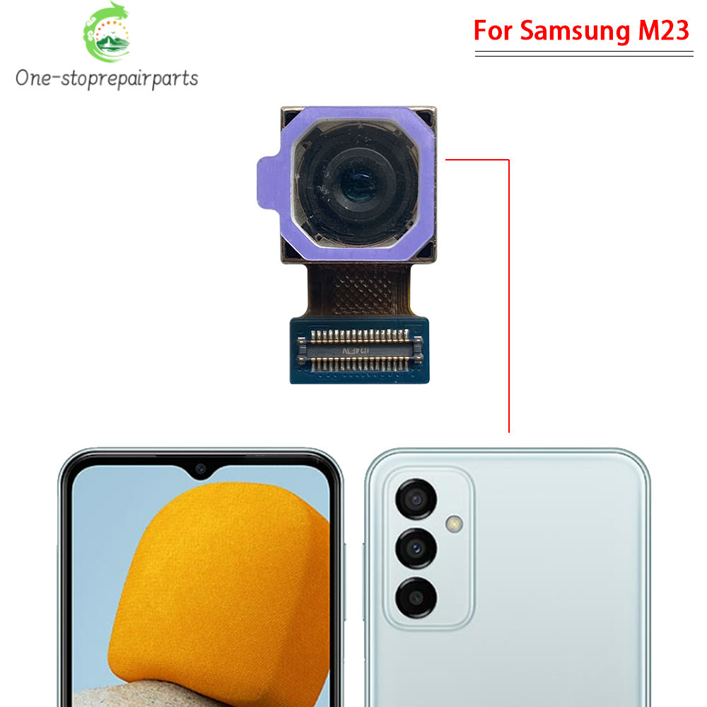 For Samsung M30 M13 M23 M53 M31 M32 M62 4G 5G Front Camera Flex With Back Rear Camera Module Flex Cable Samsung phone repair parts