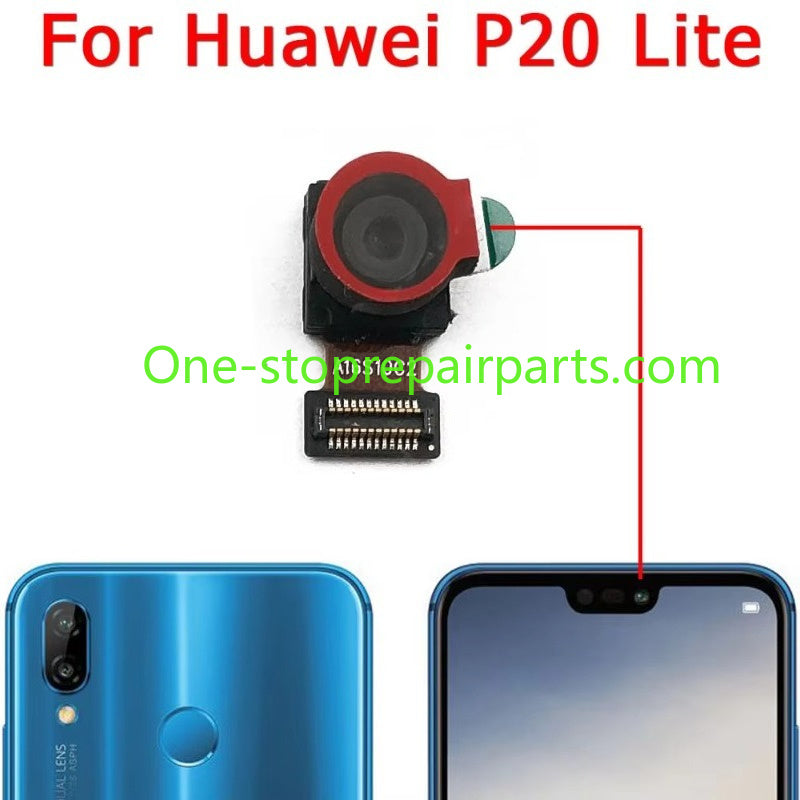 Front Camera For Huawei P9 Plus P10 P20 Pro P30 P40 Lite E Frontal Selfie Camera Module Facing Small Flex HUAWEI phone repair parts