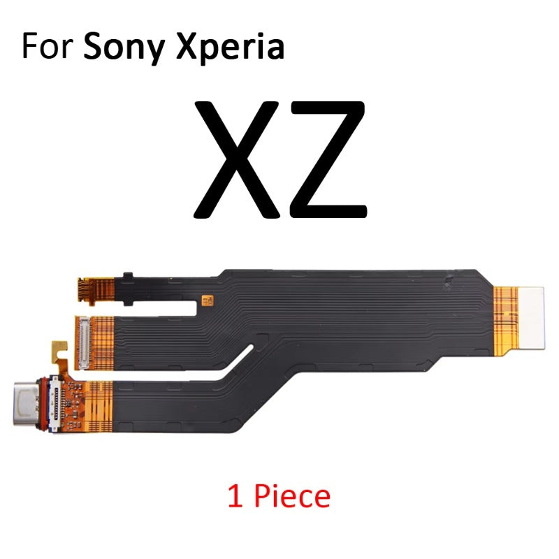 USB Charging Port Dock Plug Charger Board Flex Cable For Sony Xperia XA2 XA1 XZ3 XZ2 XZ1 XZS XZ Premium Compact Ultra Plus Sony phone repair parts