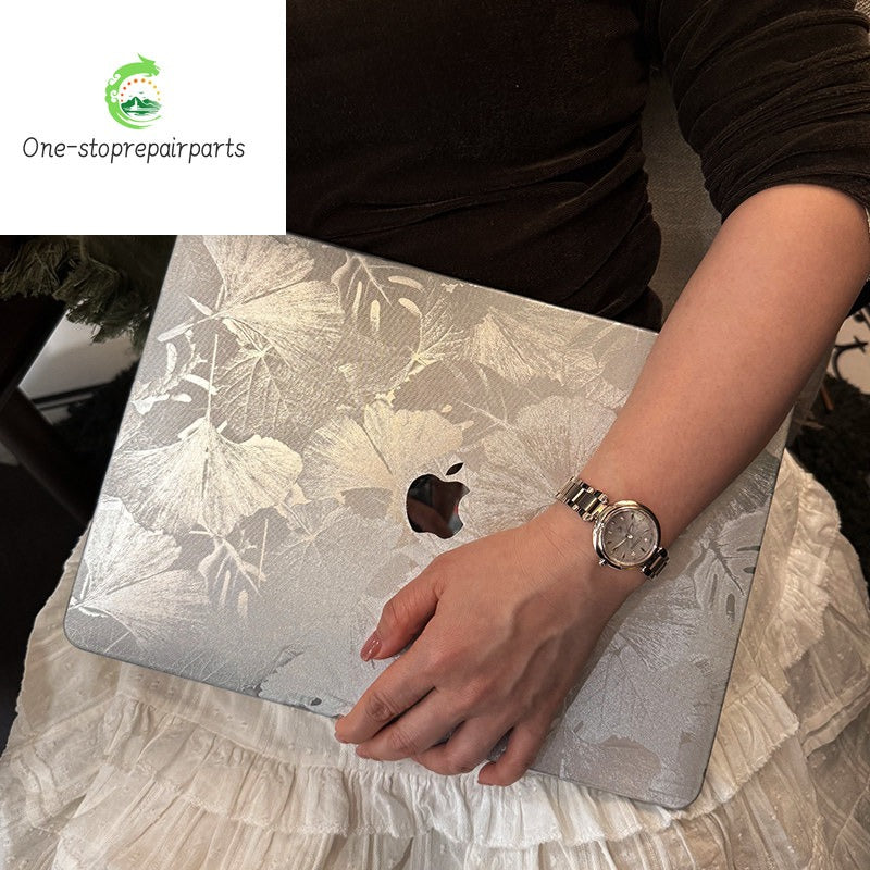 2026 M5Pro silver 2025 for neo Apple notebook macbookair protective case M4 leather 13macbook protective case m3 computer case M2M1 ultra-thin 14-inch 16 soft 15 Laptop accessories