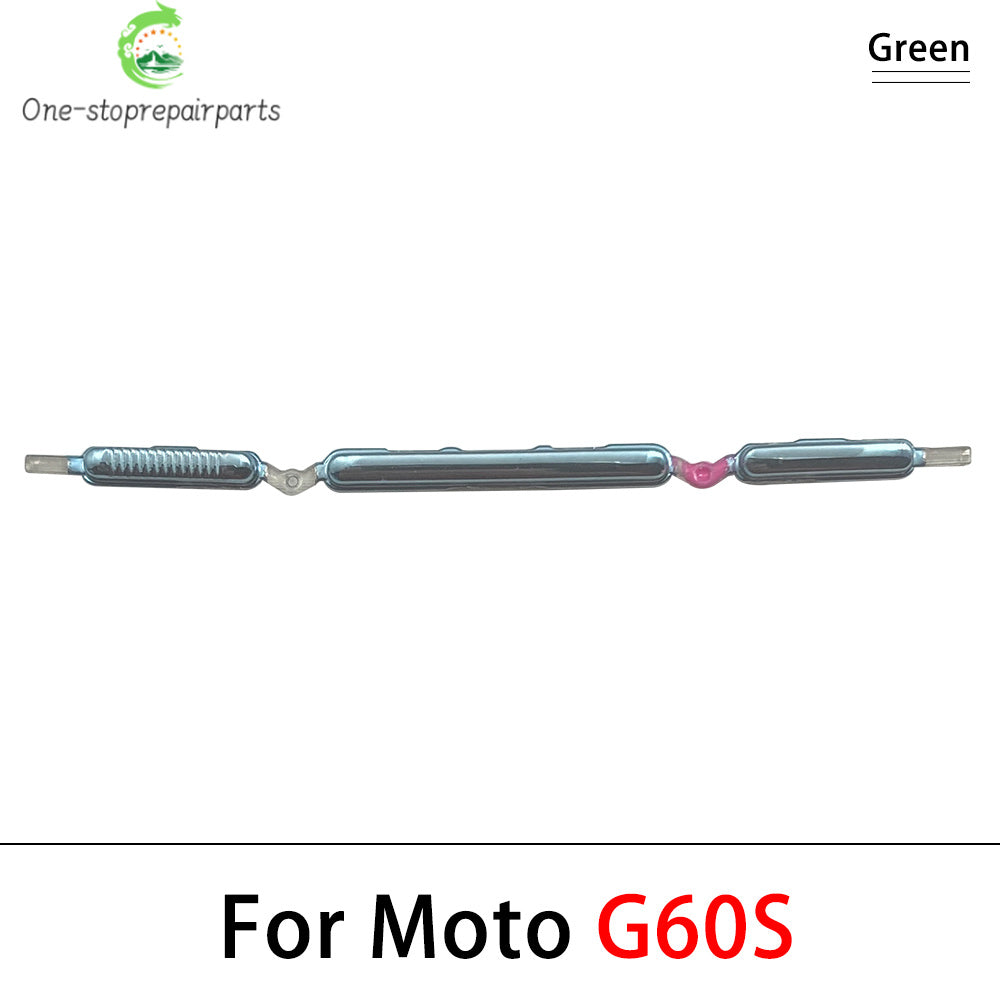 For Motorola Moto G10 G20 G30 G60 G60s G31 G71 G51 5G Power Button + Volume Side Button Replacement Parts Motorola phone repair parts