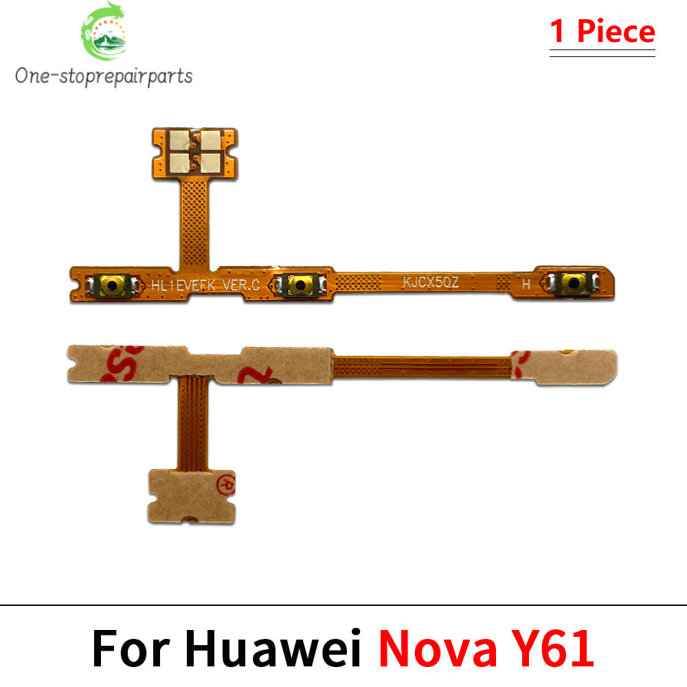 Power On Off Volume Side Button Key Flex Cable For Huawei Nova 8 8i 9 10 11 11i 12 12i Pro Se Y61 Y91 Huawei phone repair parts