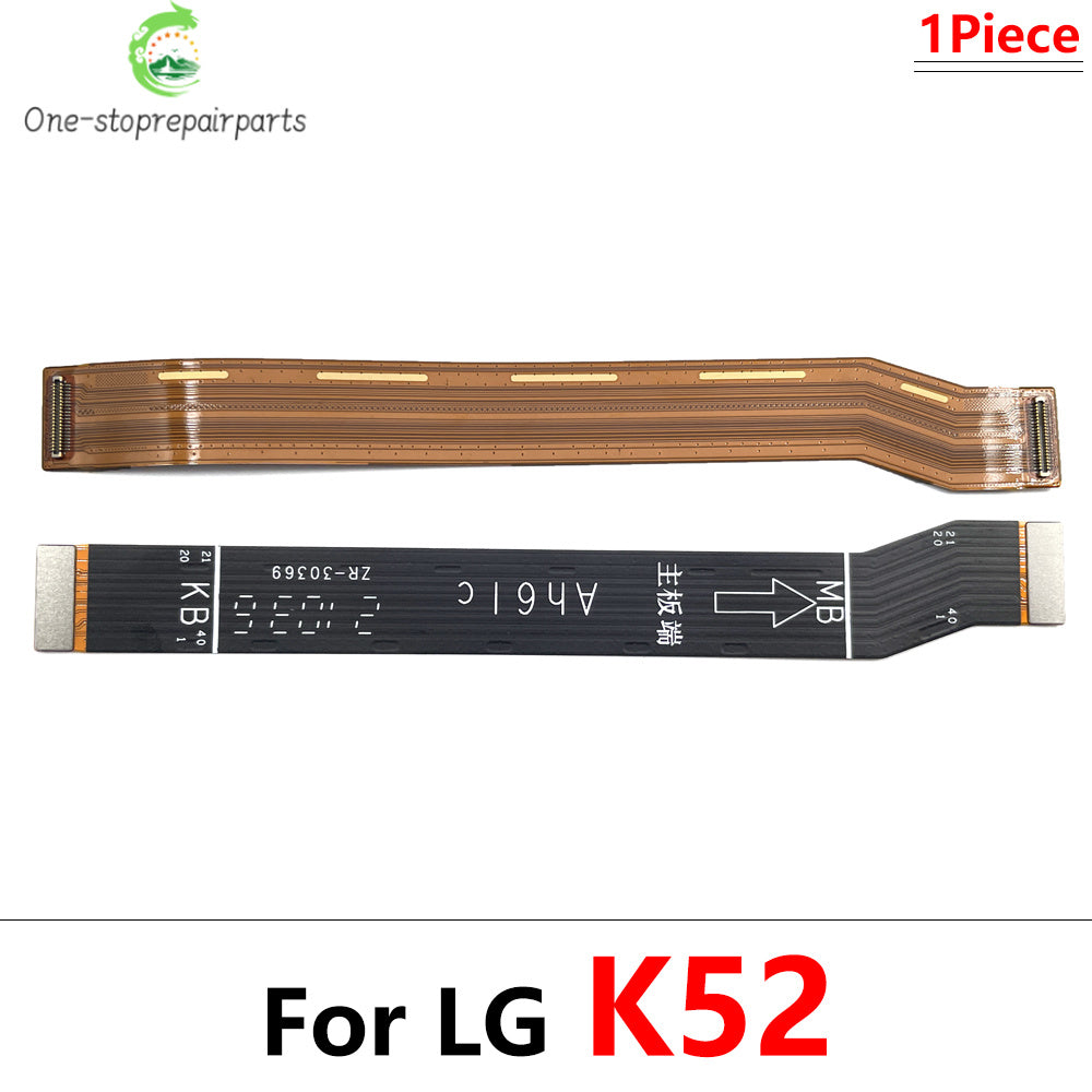New For LG K22 K41s K42 K50s K51 K51s K52 K61 K62 K92 Power Mainboard Main Board Motherboard Connector Flex Cable LG phone repair parts