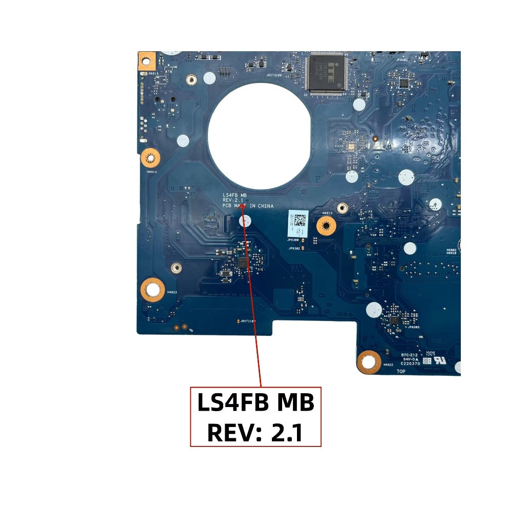 LS4FB Mainboard For Acer TravelMate B114-21 Laptop Motherboard With AMD A4-9120C A6-9220C CPU DDR4 NBVK311001 NB.VK311.001 Acer laptop repair parts