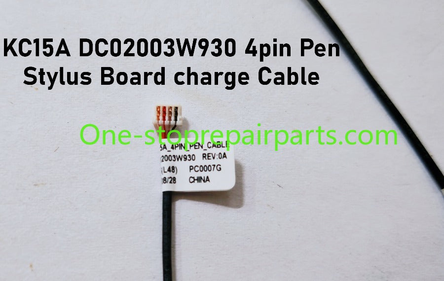 Pen Stylus Board charge Cable for 300e 500e Yoga Chromebook Gen4 Gen 4s 5C11H81515 Pen Charge Cable  Yoga Chromebook Gen 4 Pen Stylus Board 5C51J62732 DC02003W930 DC02003BY00 DC02003W910 Lenovo laptop repair parts