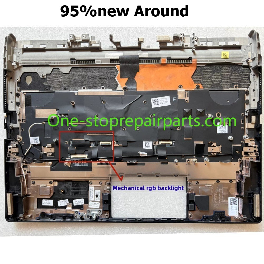 Upper case keyboard for Alienware M18 R1 M16 R1 R2 M15 R5 R6 R7 palm rest keyboard C case kit MVCNK 0MVCNK RGB mechanical keyboard