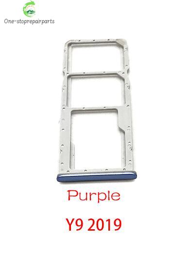 SIM Card For Huawei Y9 Prime 2019 SIM Card Slot SD Card Tray Holder Adapter Parts Huawei phone repair parts